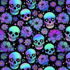 Skull Flowers