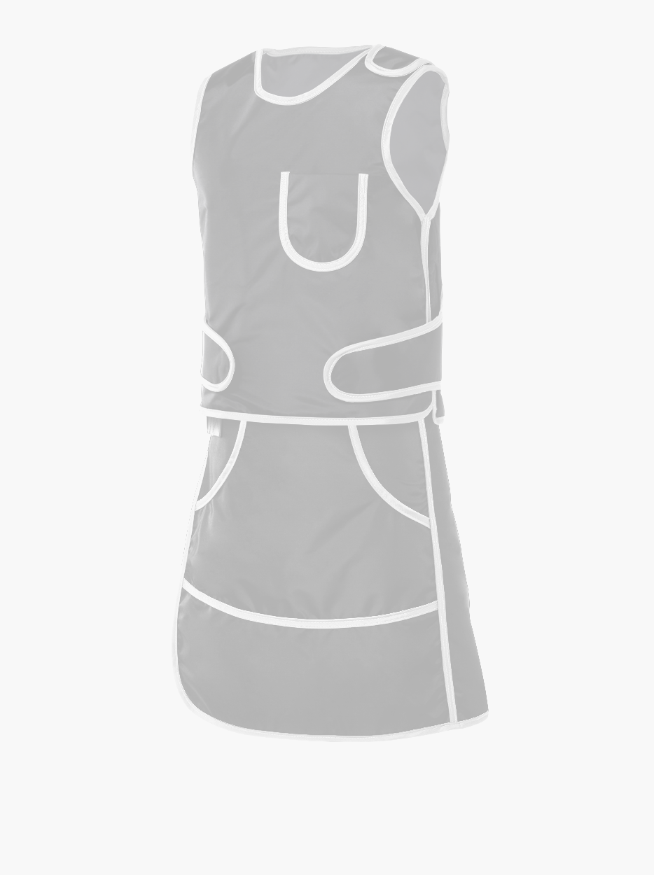 Reverse Closing Vest & Skirt