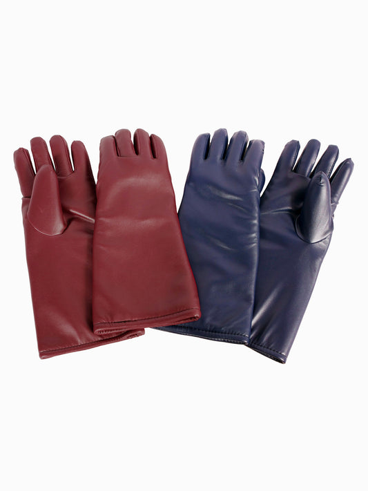 Vinyl Lead Gloves (Blue)